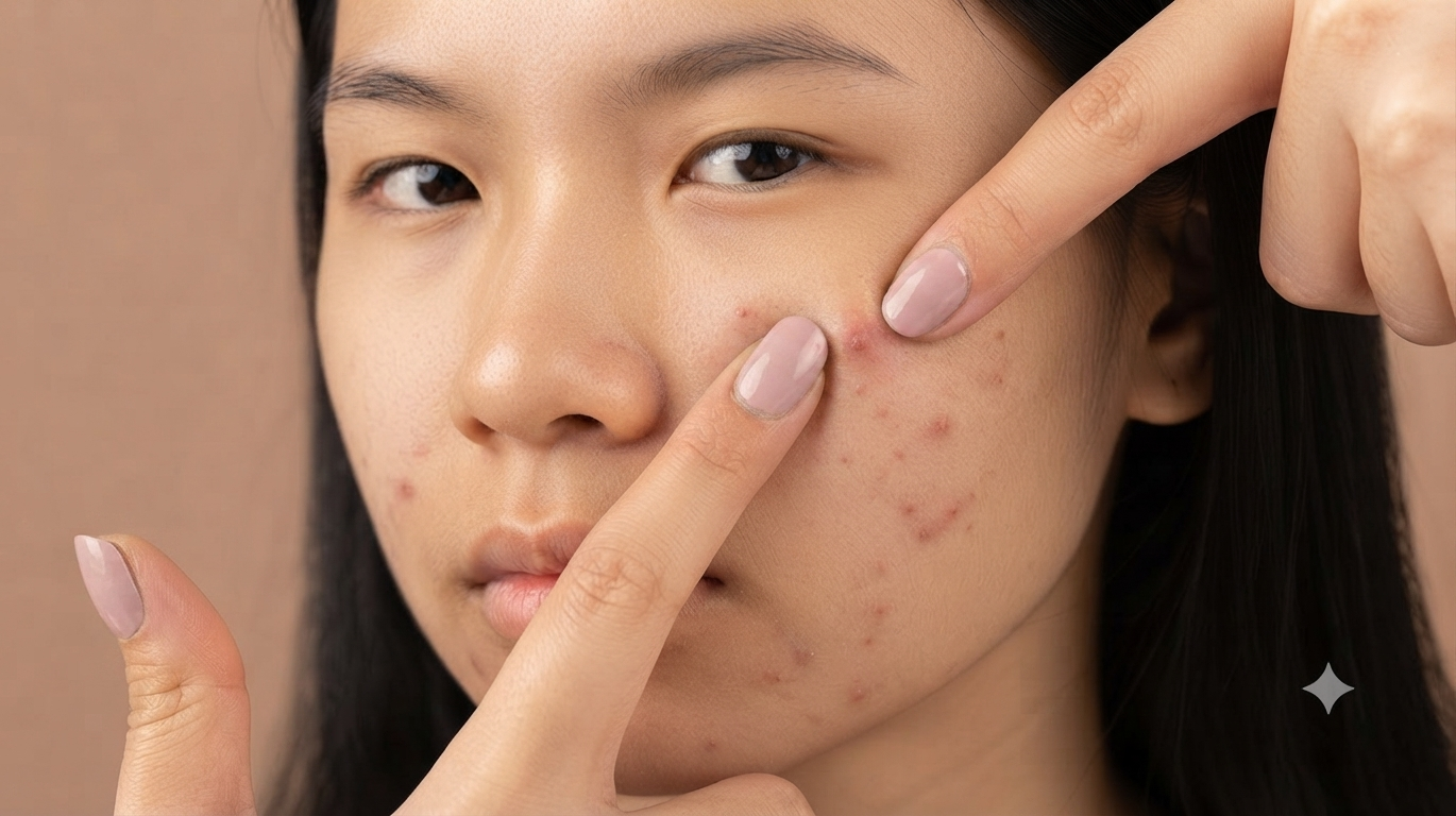 Mụn trứng cá trong kỳ kinh nguyệt - Ảnh 1. Mụn trứng cá trong kỳ kinh nguyệt - Ảnh 1.