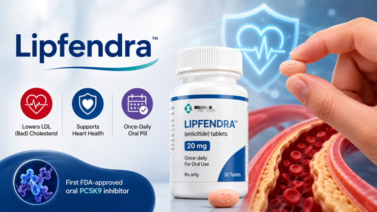 Giải Pháp Mới Trong Điều Trị Cholesterol Cao: Thuốc Uống Lipfendra