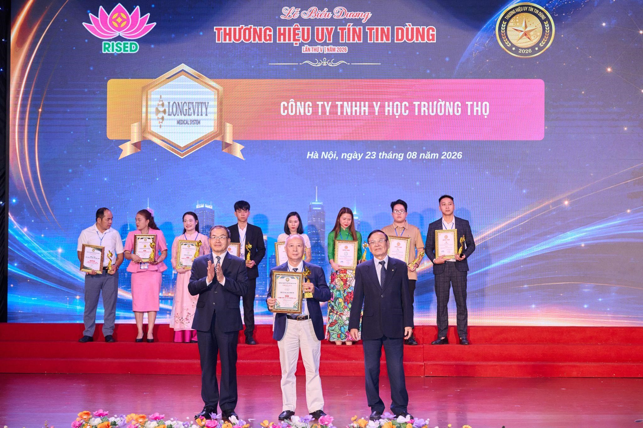 1-1787546267794871094509 Longevity Medical System lọt Top 10 Thương hiệu Uy tín Tin dùng 2026- Ảnh 1.
