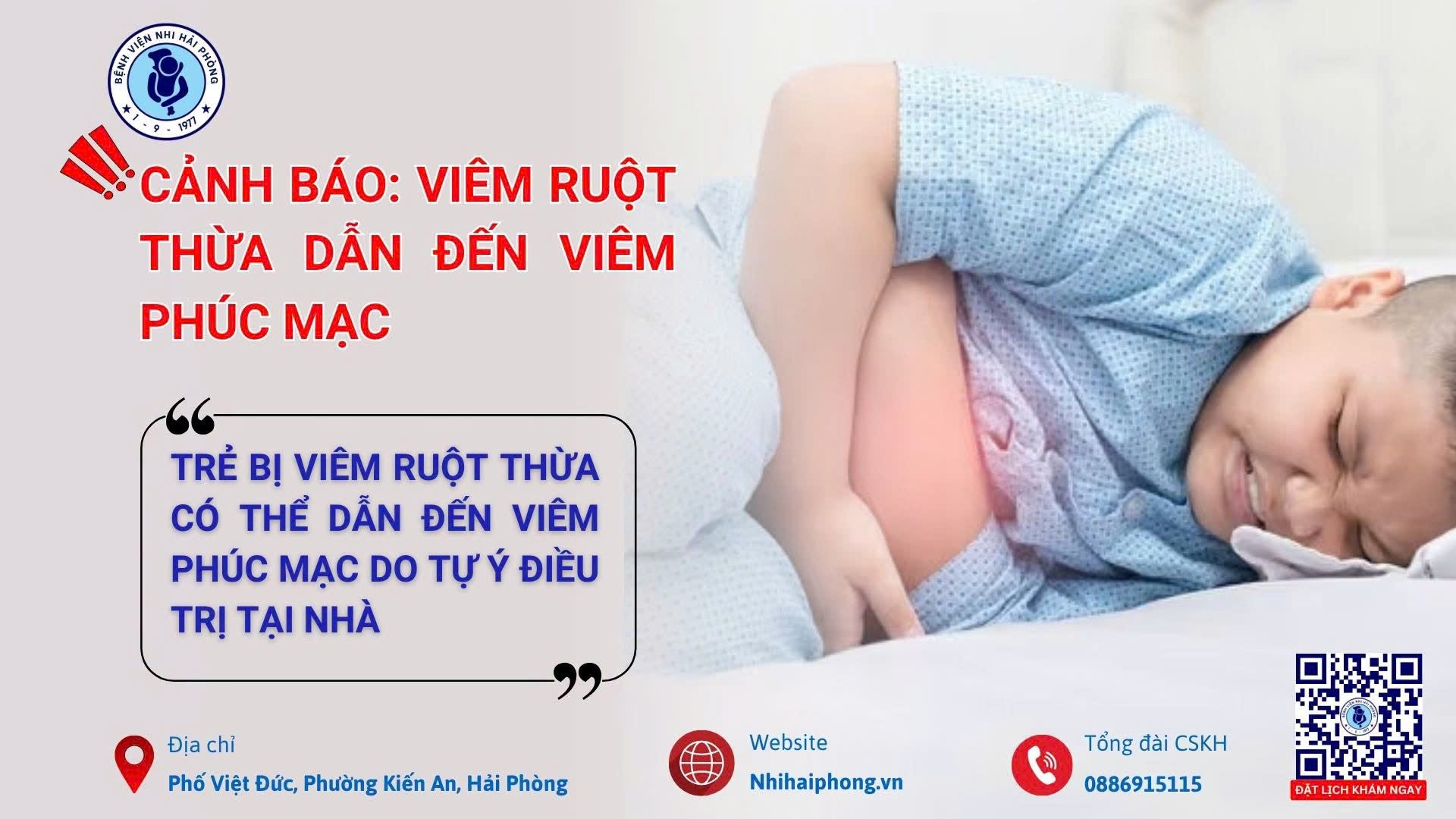 1000154974-17865895700821716683410 3 trẻ bị vỡ ruột thừa biến chứng viêm phúc mạc vì gia đình chủ quan tự điều trị khi đau bụng- Ảnh 1.