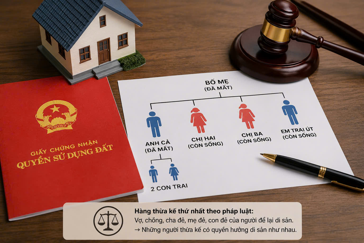 Bố mẹ mất không để lại di chúc, con đã tách hộ khẩu có còn được chia thừa kế?- Ảnh 1. Bố mẹ mất không để lại di chúc, con đã tách hộ khẩu có còn được chia thừa kế?- Ảnh 1.