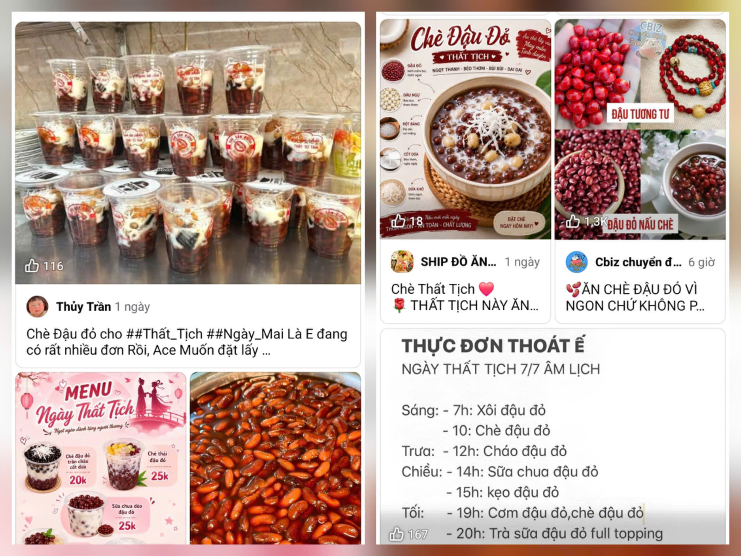 Tại Sao Ngày 7/7 Âm Lịch Thú Hút Nhu Cầu Chè Đậu Đỏ Mạnh Mẽ?