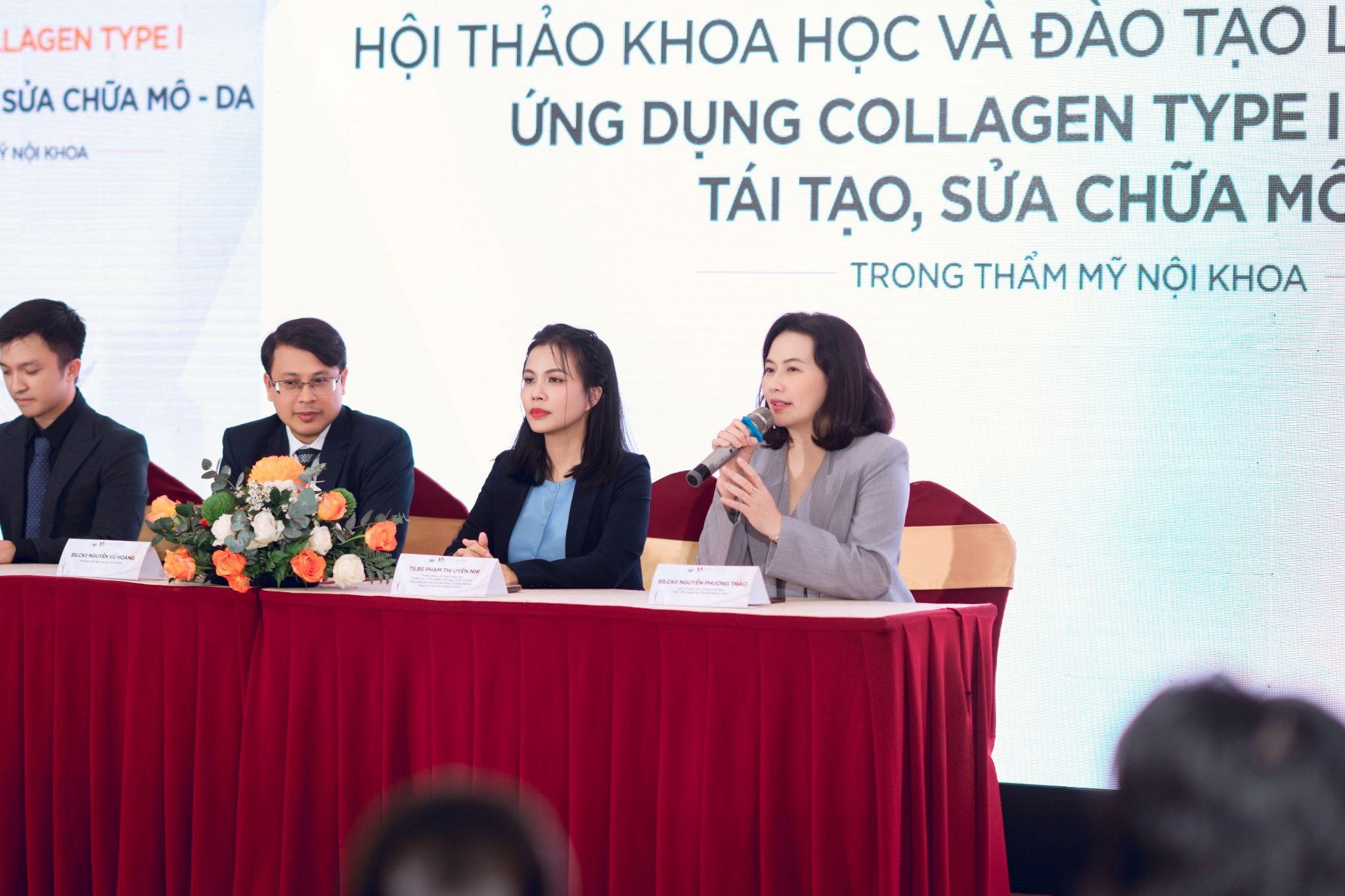 Các chuyên gia tham dự hội thảo Các chuyên gia về Collagen Type I