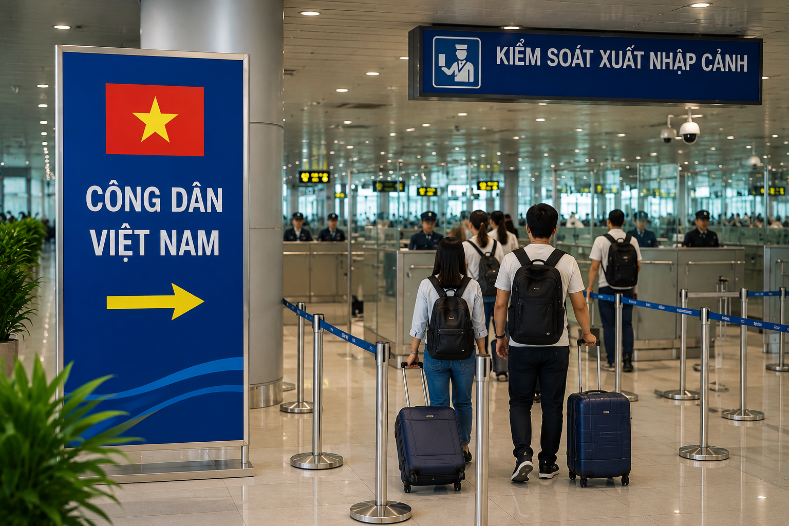 Sân Bay Nội Bài Cải Tiến Chất Lượng Dịch Vụ Nhập Cảnh Cho Công Dân Việt Nam - Ảnh 2.