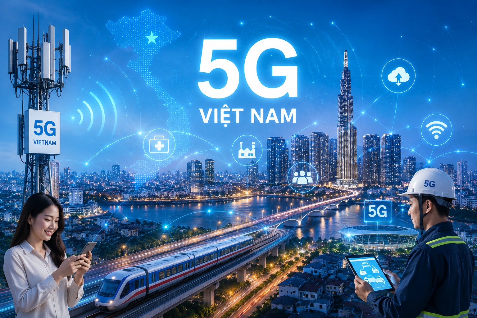 Việt Nam Vươn Tới Tốc Độ Triển Khai 5G Nhanh Nhất Thế Giới
