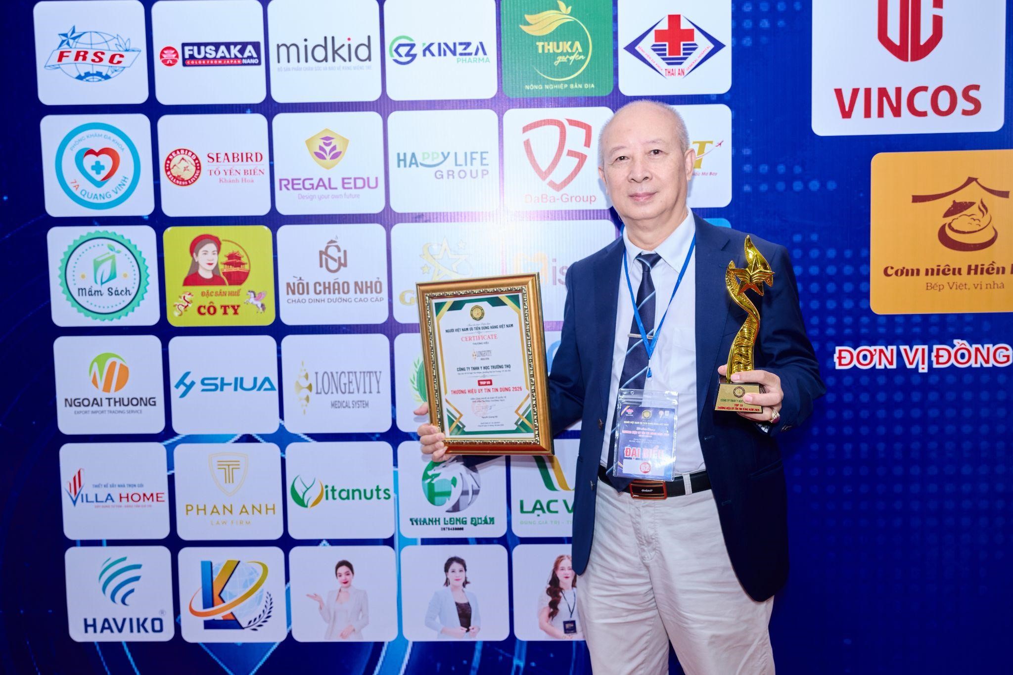 6-17875462680421909456203 Longevity Medical System lọt Top 10 Thương hiệu Uy tín Tin dùng 2026- Ảnh 6.