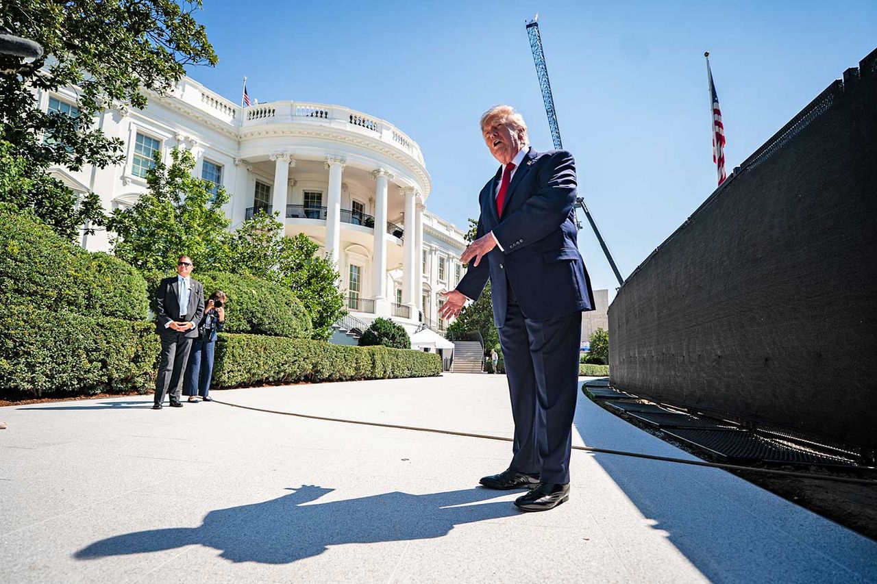 6214f627-d8bb-4633-9c58-1d95c8e57fc3-1787199092922863352669 Tổng thống Trump hé lộ kế hoạch đại tu hàng trăm triệu USD đối với Nhà Trắng - Ảnh 1.