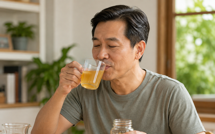 Uống nước chanh mật ong mỗi ngày có làm tăng acid uric? - Ảnh 1.