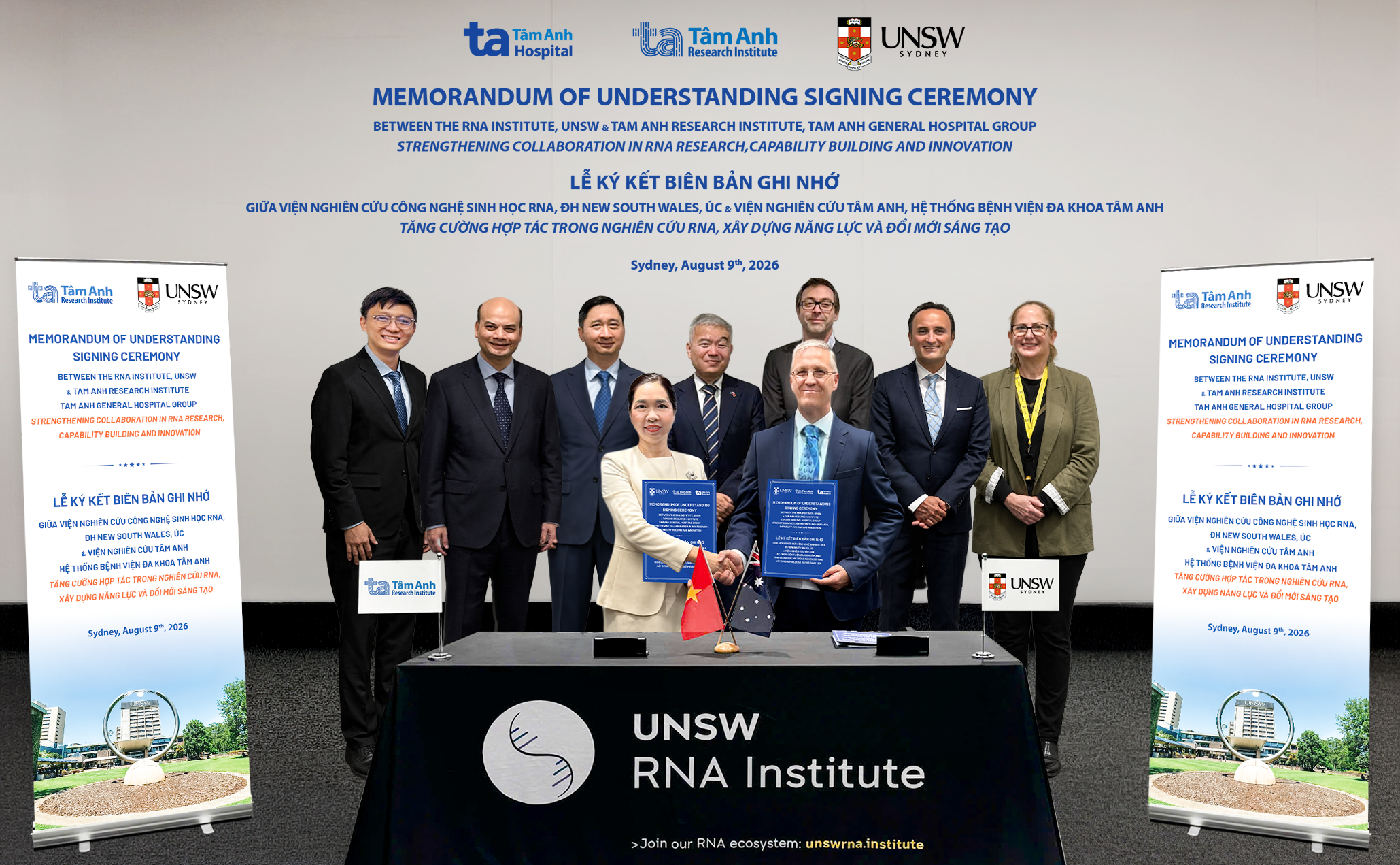 anh-1-17863473858881285523305 Việt Nam - Australia hợp tác phát triển nền tảng công nghệ y sinh tiên tiến RNA- Ảnh 1.