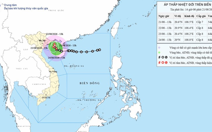 Thủ tướng yêu cầu sẵn sàng ứng phó với áp thấp nhiệt đới - Ảnh 2.