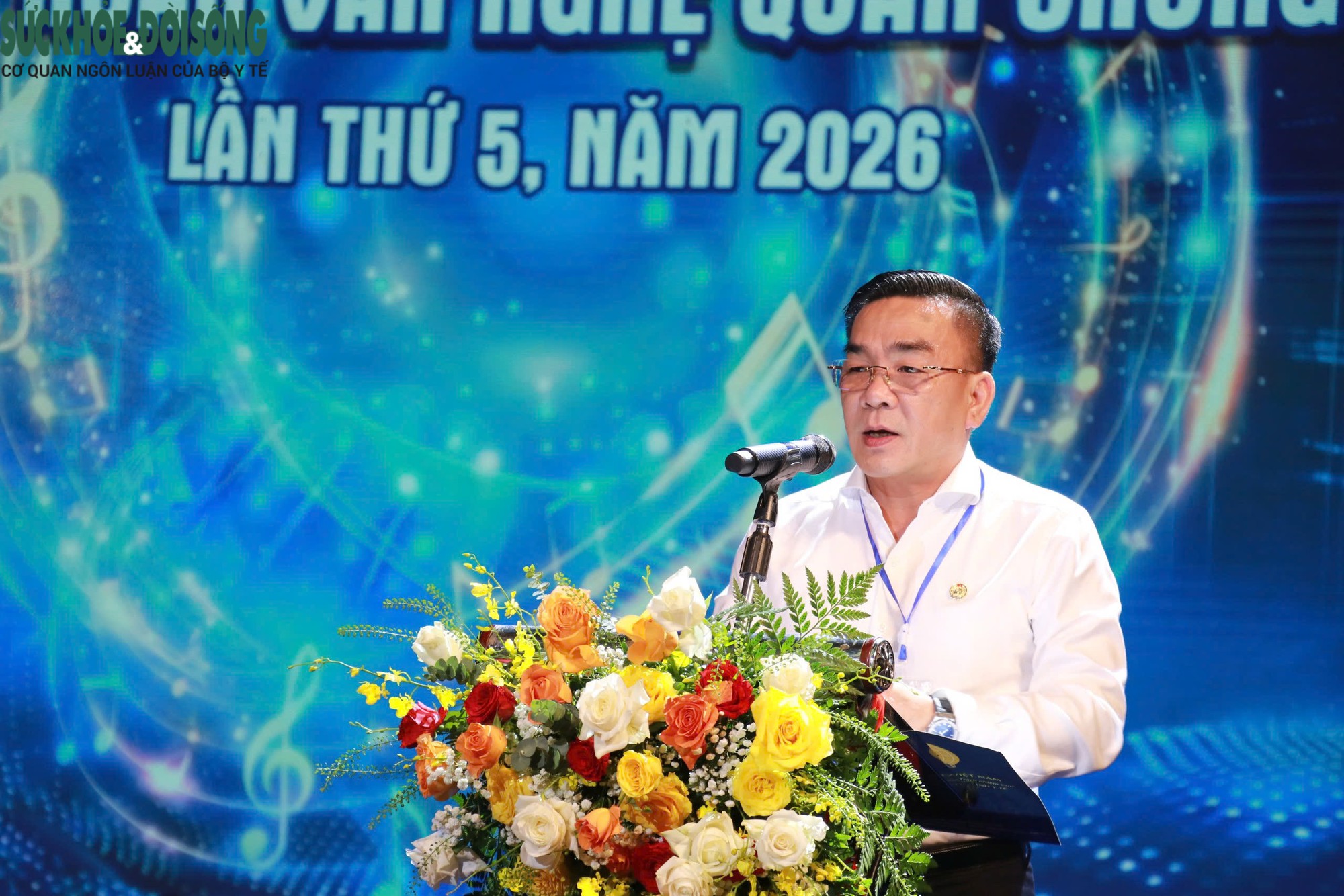 base64-17856522669831313651976 Liên hoan Văn nghệ quần chúng ngành Y tế lần thứ V: Khẳng định giá trị nghệ thuật - Ảnh 3.