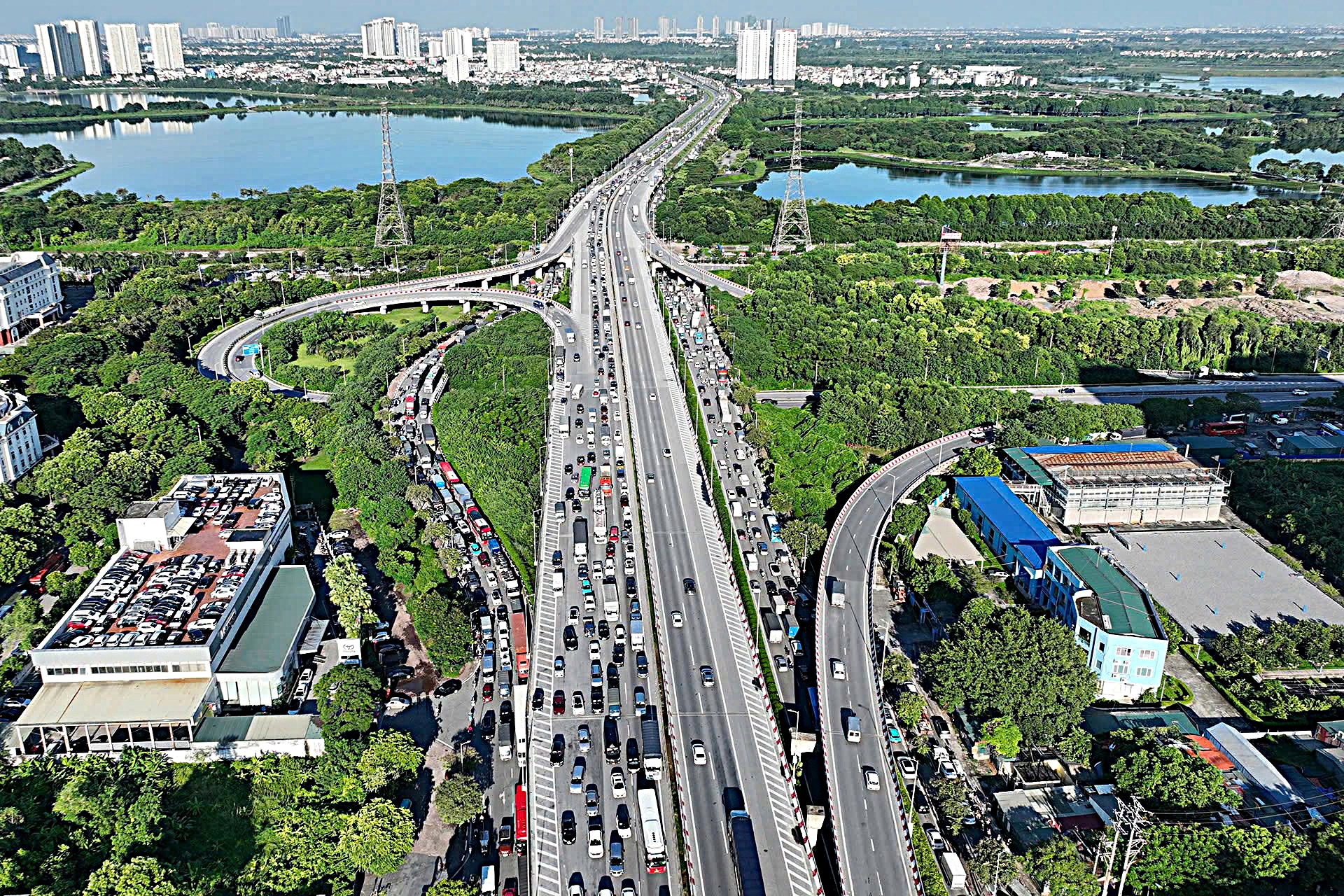 Cập Nhật Về Tình Hình Giao Thông Trên Cao Tốc Pháp Vân – Cao Bồ