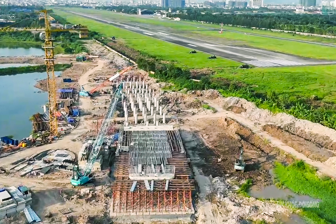 cau-tran-hung-dao7-17871068299671302746299 Cầu Trần Hưng Đạo tăng tốc thi công - Ảnh 5.