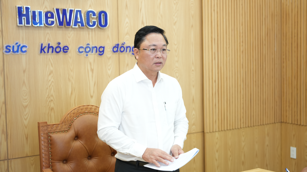 Chủ tịch UBND TP Huế: Không để người dân thiếu nước sinh hoạt - Ảnh 1.