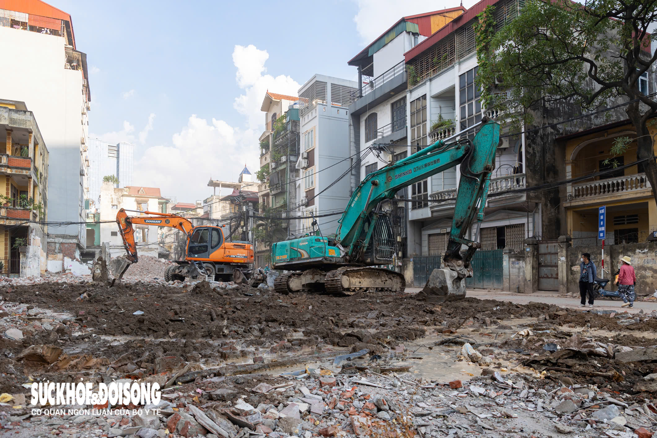 Hiện trạng 'ngõ khổ' Hà Nội đang được mở rộng lên 21,5m- Ảnh 6.