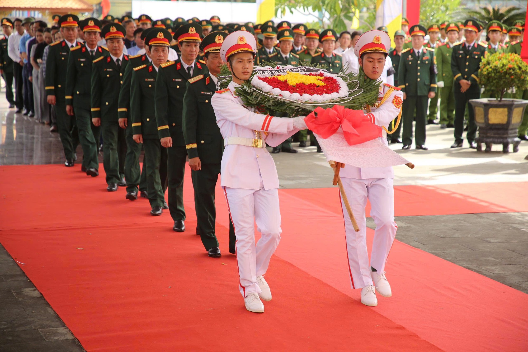 img1974-17879030008901585225682 An táng 13 hài cốt liệt sĩ được tìm thấy tại khu vực Câu Nhi, Quảng Trị- Ảnh 1.