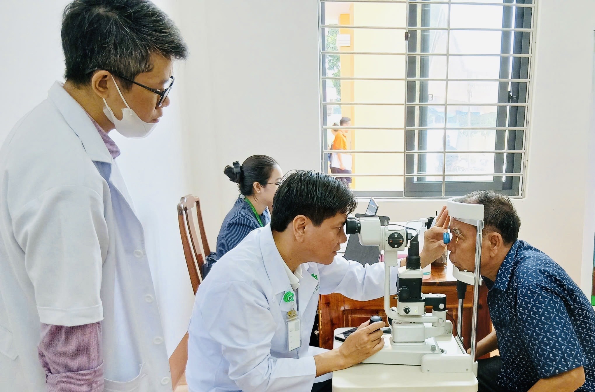 Khám sức khỏe cho người dân tại xã Tân Lợi, TP Đồng Nai.