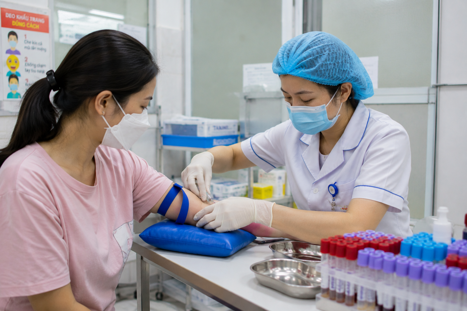 layymau-xet-nghiem-17872063846991306382950 Giảm tiểu cầu khi mắc sốt xuất huyết mức nào gây nguy hiểm? - Ảnh 1.