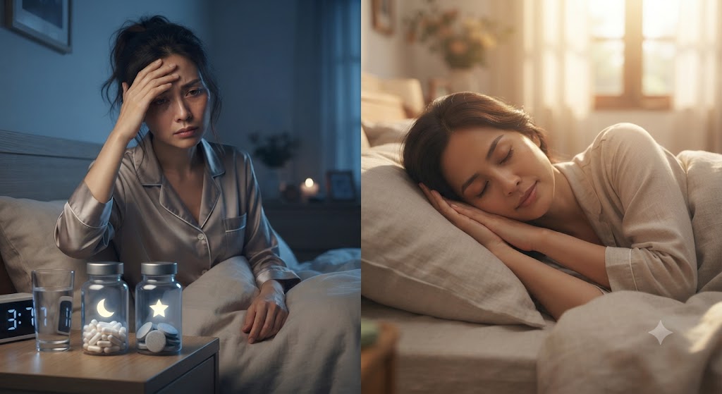 mat-ngu-17861713159042013431145 Mất ngủ nên bổ sung magiê hay melatonin? - Ảnh 1.
