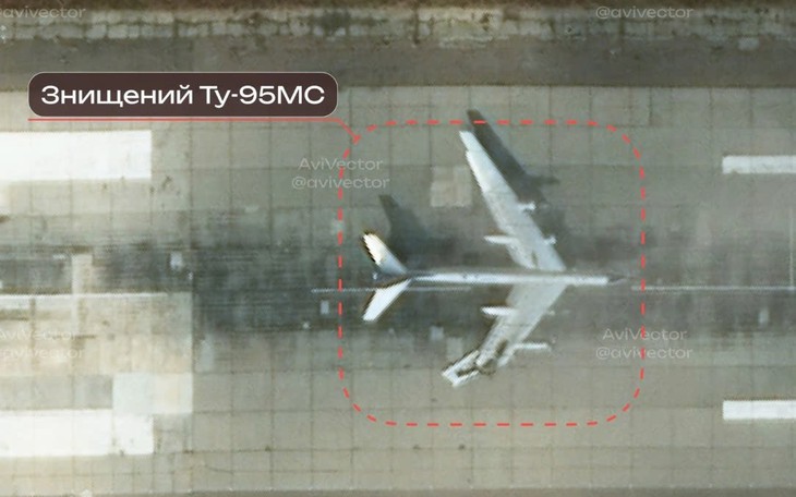 Số Lượng Máy Bay Tu-95MS Của Nga Giảm Đáng Kể Sau Đợt Tấn Công Của Ukraine - Ảnh 2.