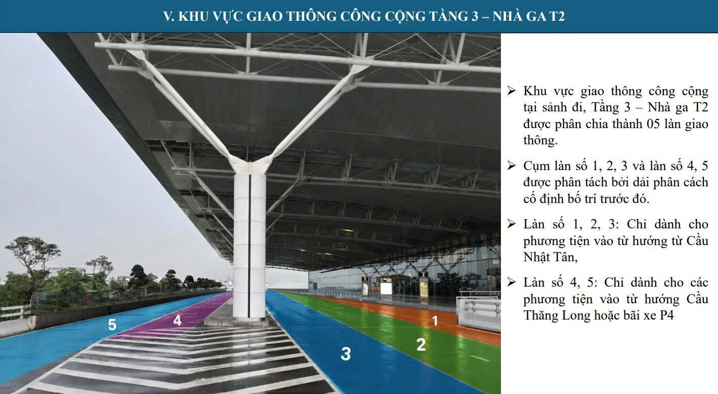 Sơ đồ Nhà ga T2