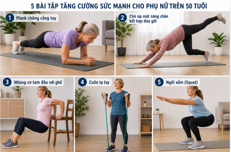 photo-1786201755130-1786201755295480931258 5 bài tập tăng cường sức mạnh cho phụ nữ trên 50 tuổi - Ảnh 1.