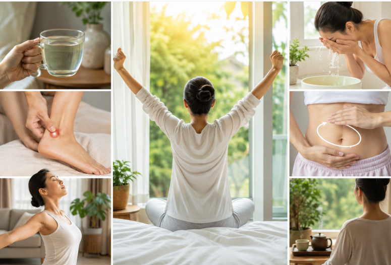 Khởi đầu ngày mới là thời điểm quan trọng để chăm sóc sức khỏe Khởi đầu ngày mới là thời điểm quan trọng để chăm sóc sức khỏe