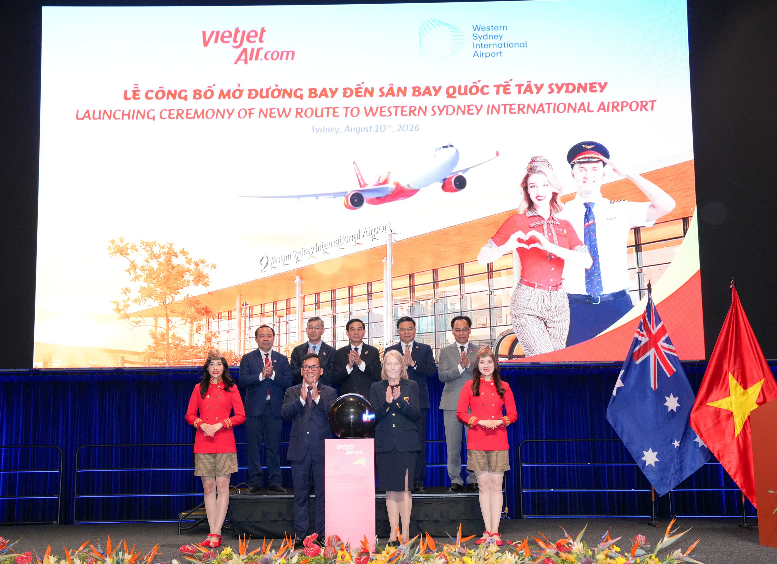 Vietjet Khởi Động Kết Nối Hàng Không Việt Nam với Western Sydney, Australia