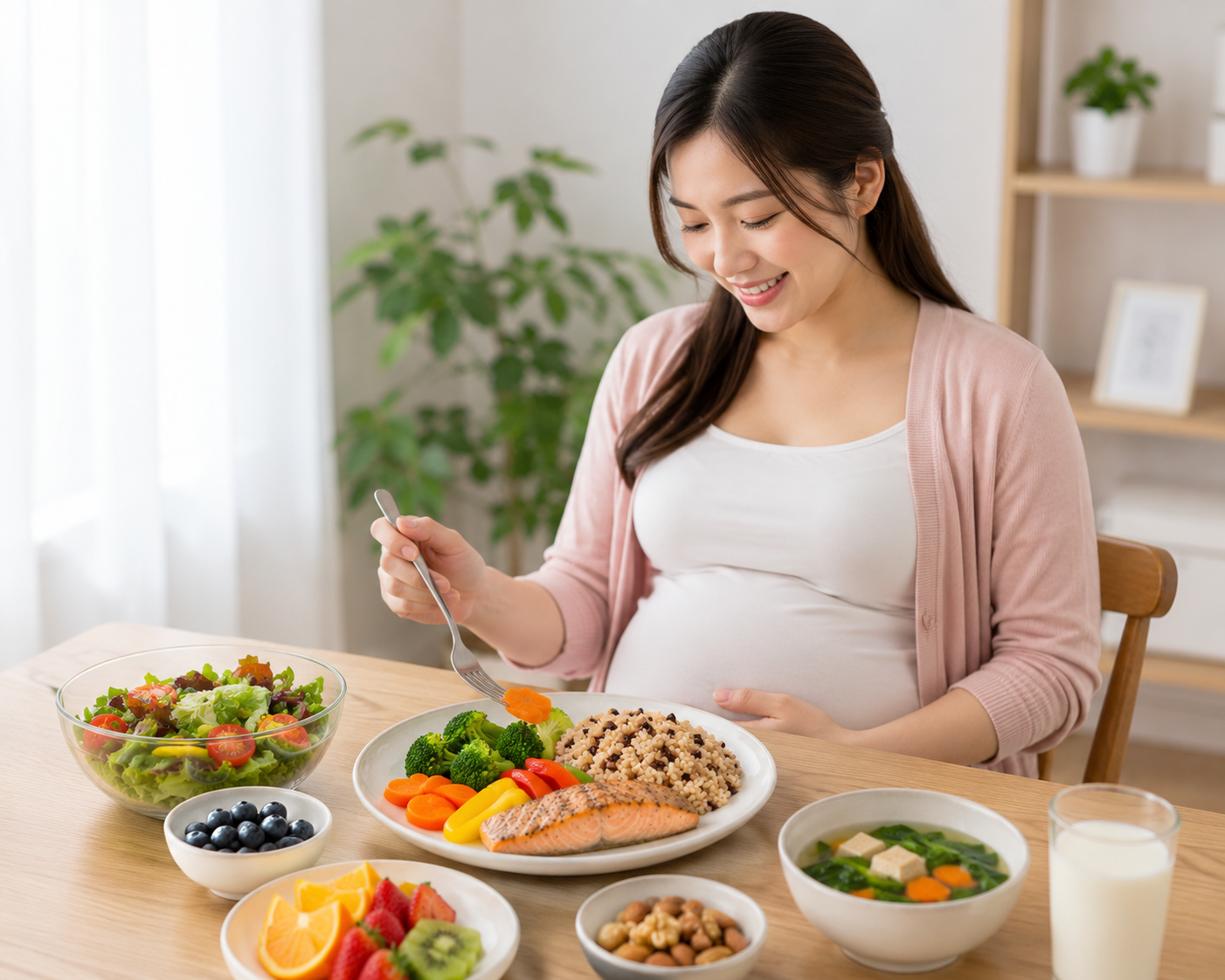 phu-nu-mang-thai-1787491663668914414086 Thai phụ có mỡ máu cao nên ăn uống như thế nào?- Ảnh 1.