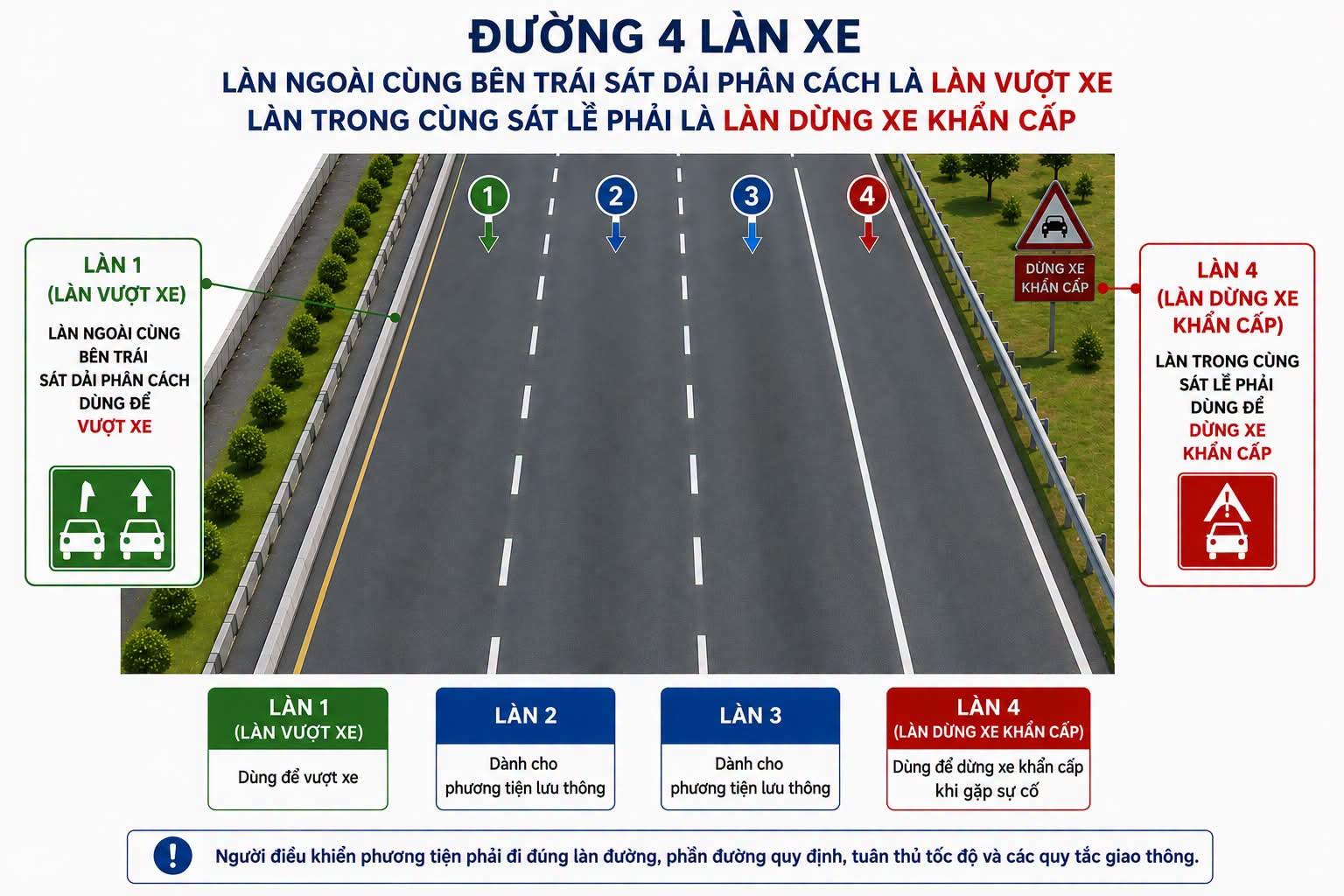 Cải Cách Giao Thông: Thí Điểm Làn Vượt Trên Cao Tốc Việt Nam