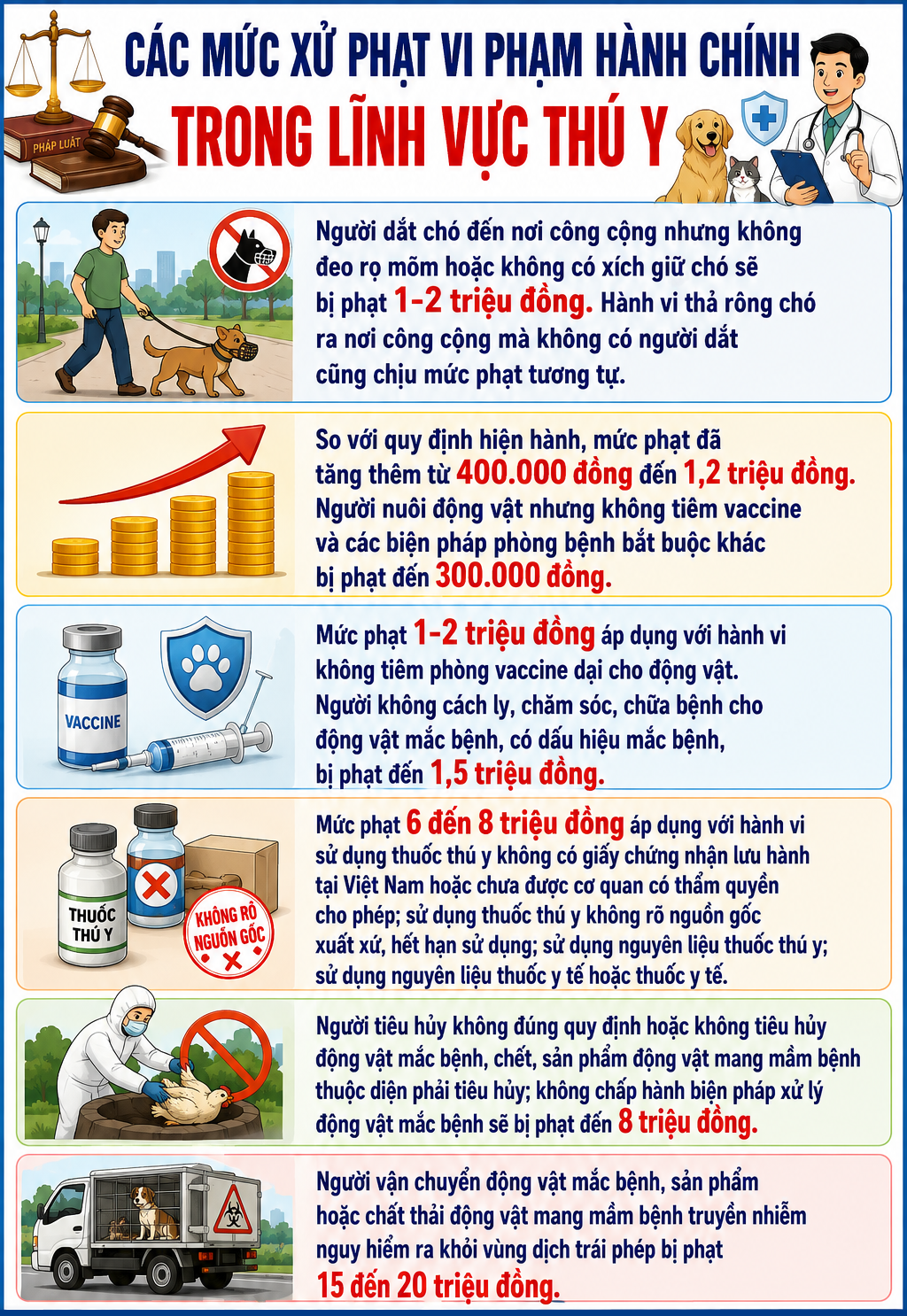 Mức Phạt Khi Dắt Chó Ra Đường Không Đeo Rọ Mõm Là Bao Nhiêu?