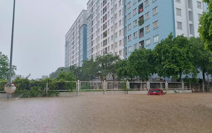 Chiều nay Hà Nội tái diễn mưa dông- Ảnh 2.