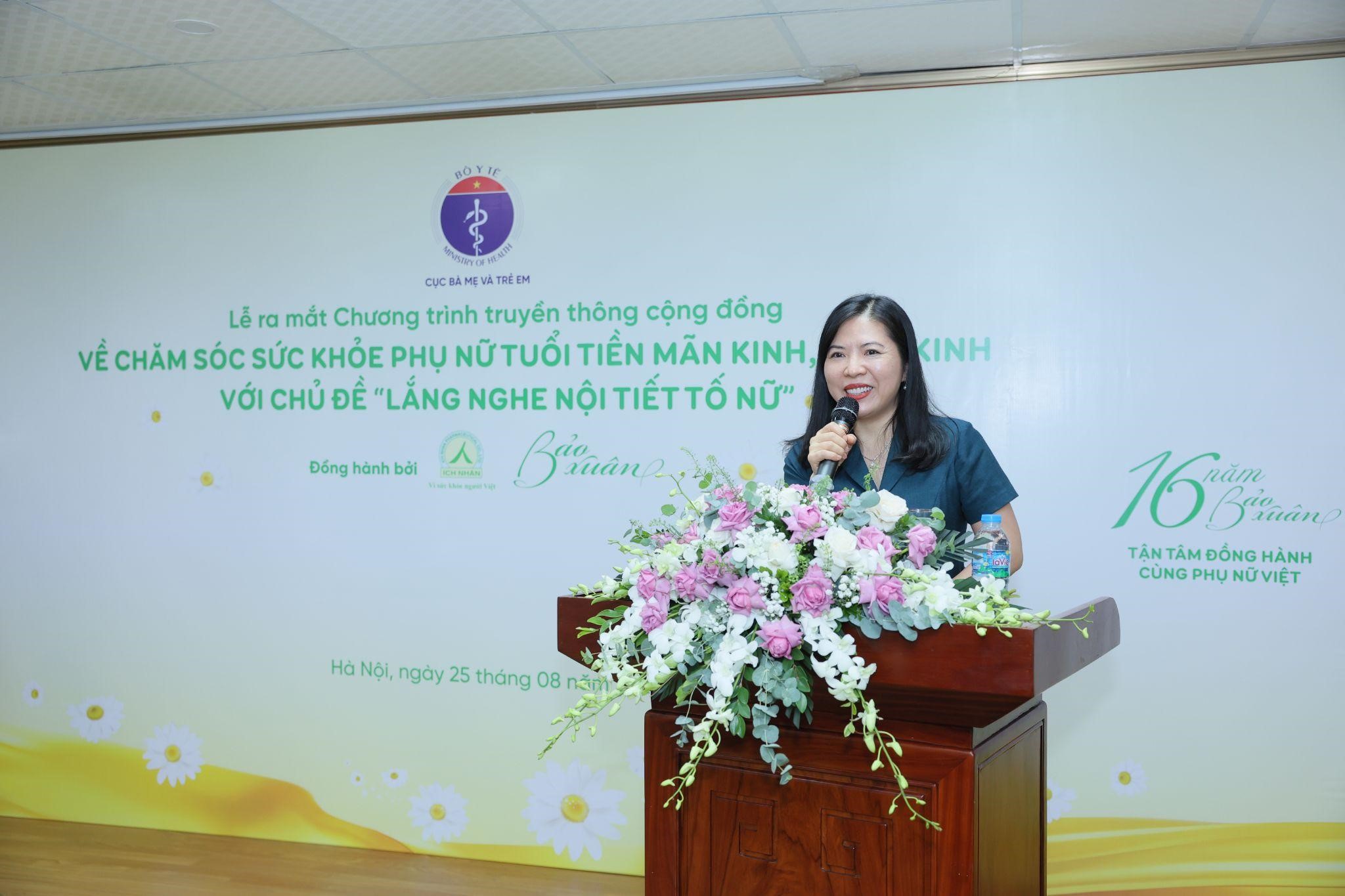 3-1788496261352624218279 Bảo Xuân đồng hành cùng chiến dịch 'Lắng nghe nội tiết tố nữ'- Ảnh 3.