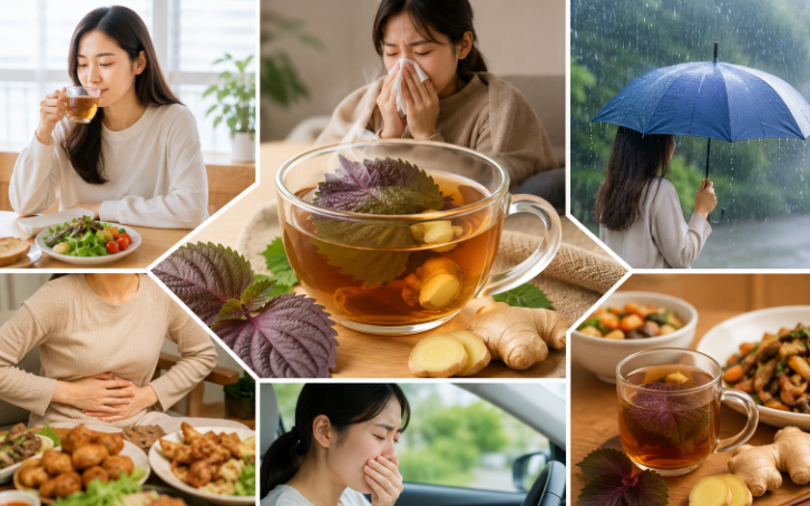 Bị cảm lạnh uống nước lá tía tô với gừng có tốt không? - Ảnh 2.