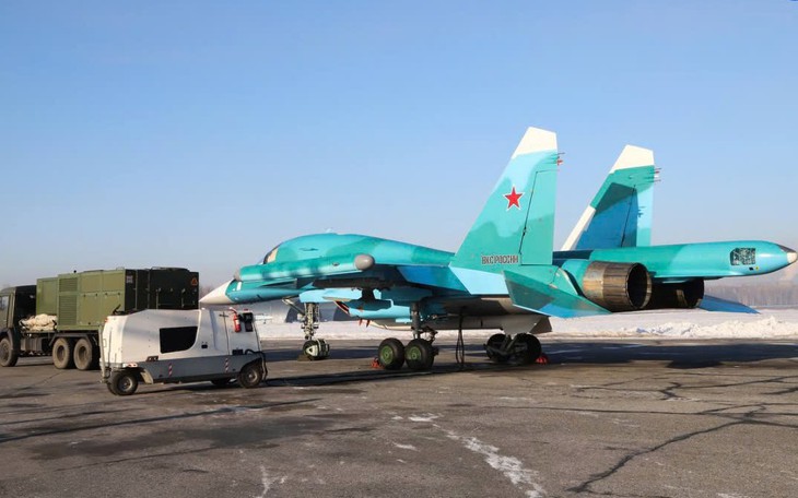 Sự Xuất Hiện Của Chiến Đấu Cơ Su-57 Nga Tại Ukraine - Ảnh 2.